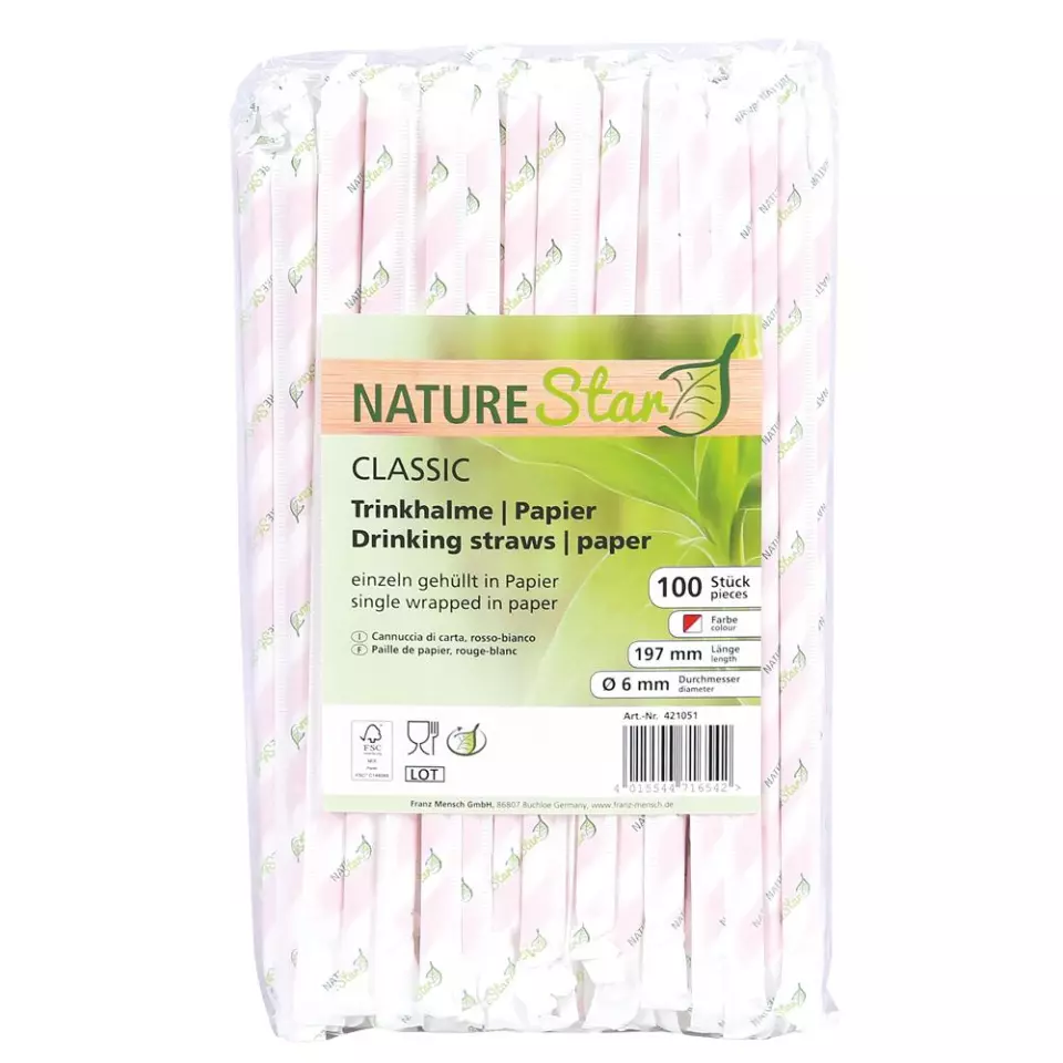 NATUREStar 421051, Klassiset paperipillit, luomu, FSC®-mix, image 1, gallery thumbnail