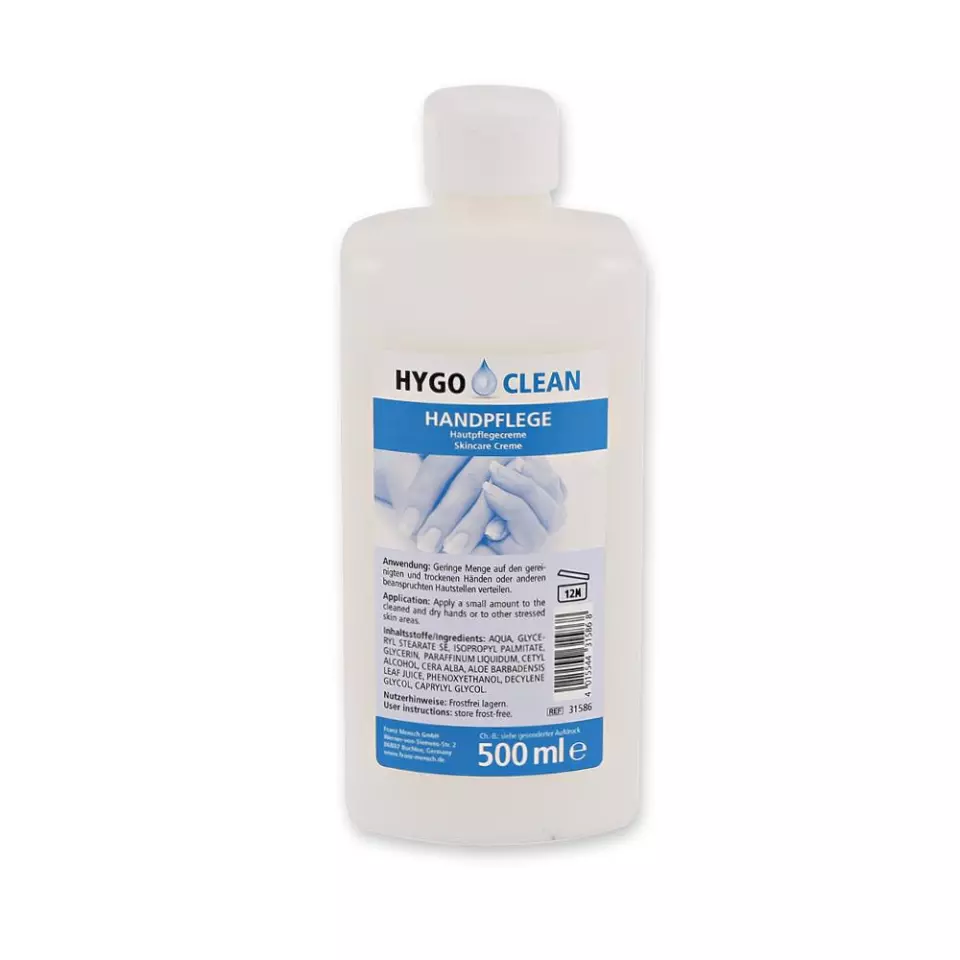 HygoClean 31586, Hand and Skin Care Cream, 0.5 l, image 1, gallery thumbnail