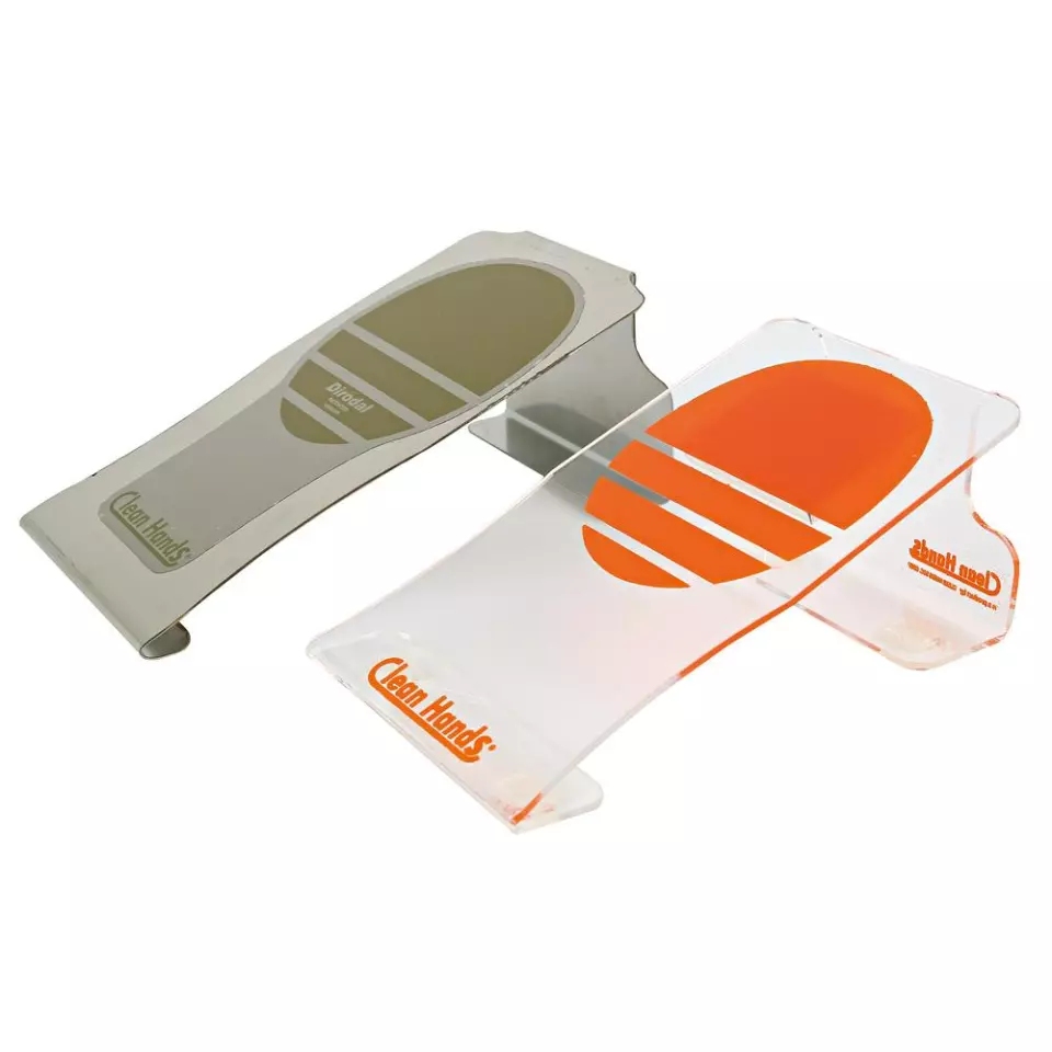 Franz Mensch 89021, Clean Hands® työtasoteline yksittäinen, ruostumaton teräs, image 3, gallery thumbnail