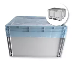 Hygostar 52206, Suurlaatikon LDPE-suojat, 1400 x 1000 mm, sininen