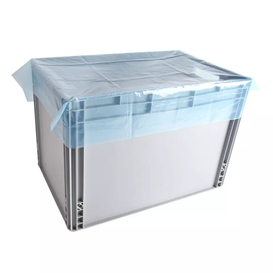 Hygostar 52160, LDPE-suojat, 620 x 755 mm, sininen, image 2, gallery thumbnail