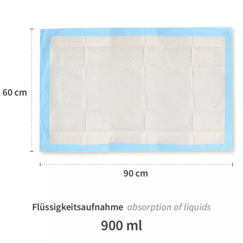 Hygostar 52781, Bed Underpads, 90 x 60 cm, PP/Cellulose/PE, image 4, gallery thumbnail