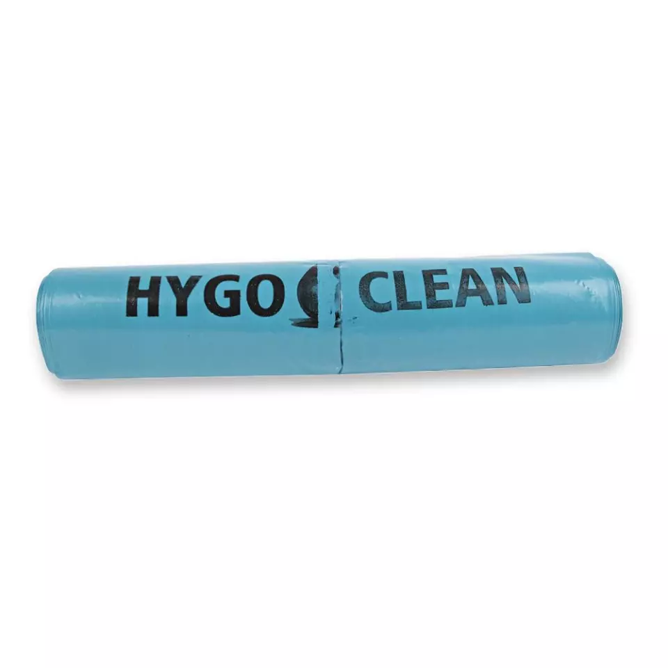 HygoClean 32444, LDPE Waste Bags, 130 l, Blue, Roll, image 3, gallery thumbnail