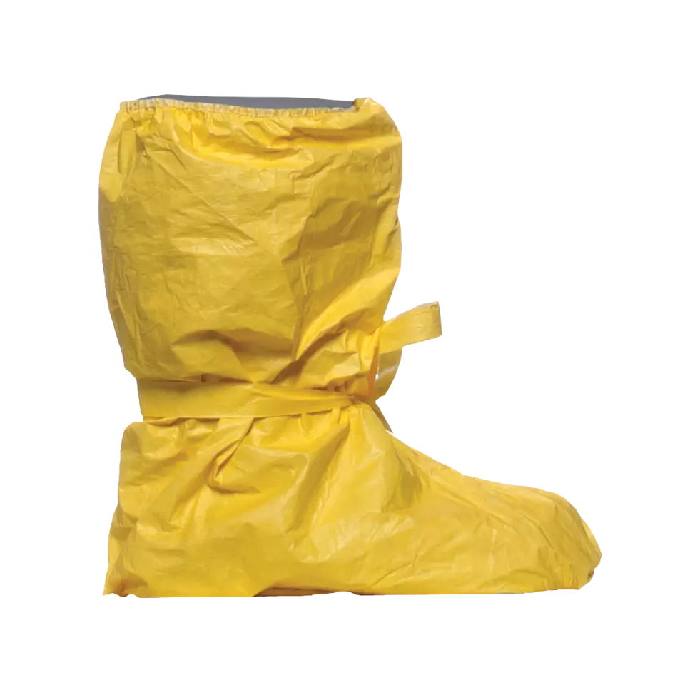 DuPont TC-POBA-S-YL-00, Tychem 2000 C Boot Cover, Yellow, image 1, gallery thumbnail