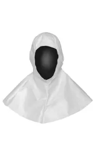 DuPont IC-668-B-WH-00, Tyvek Isoclean Hood with Ties, White