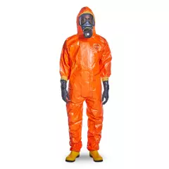 DuPont TF-CHA5-T-OR-00, Tychem 6000 F Coverall, Orange