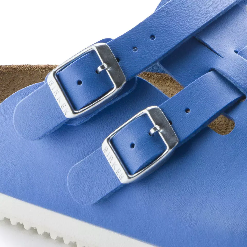 Birkenstock 582536, Kay SL BF Kapeat työsandaalit, koirakuvioinen sininen, image 6, gallery thumbnail