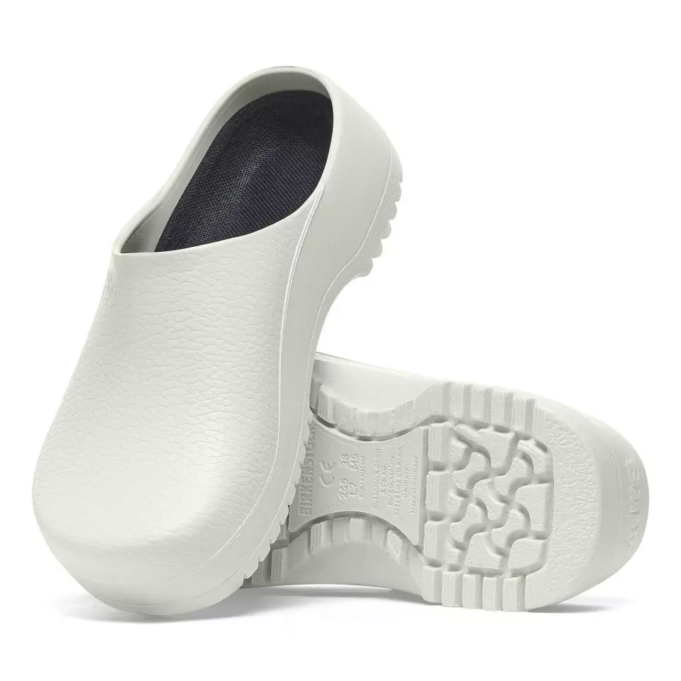 Birkenstock 1027181, Super-Birki Fusion Regular Occupational PU Clogs, White, image 6, gallery thumbnail