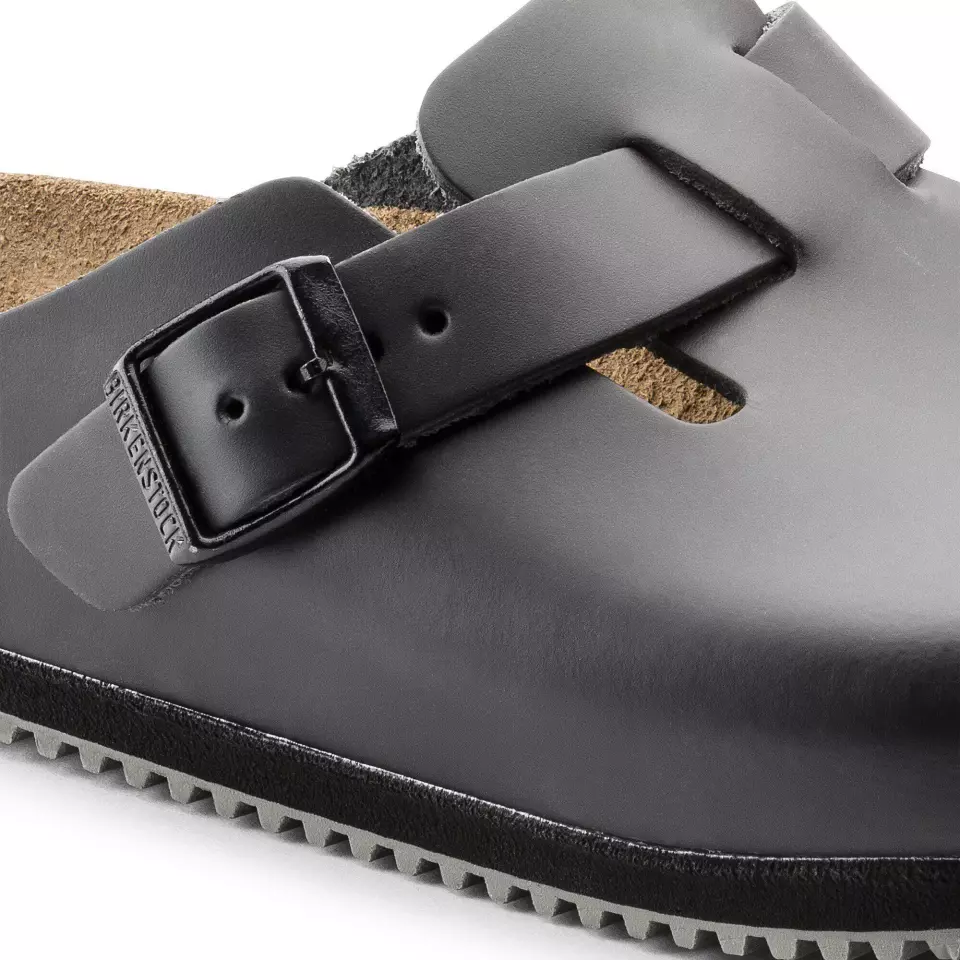 Birkenstock 60196, Boston SL NL Kapeat työsandaalit, musta, image 6, gallery thumbnail