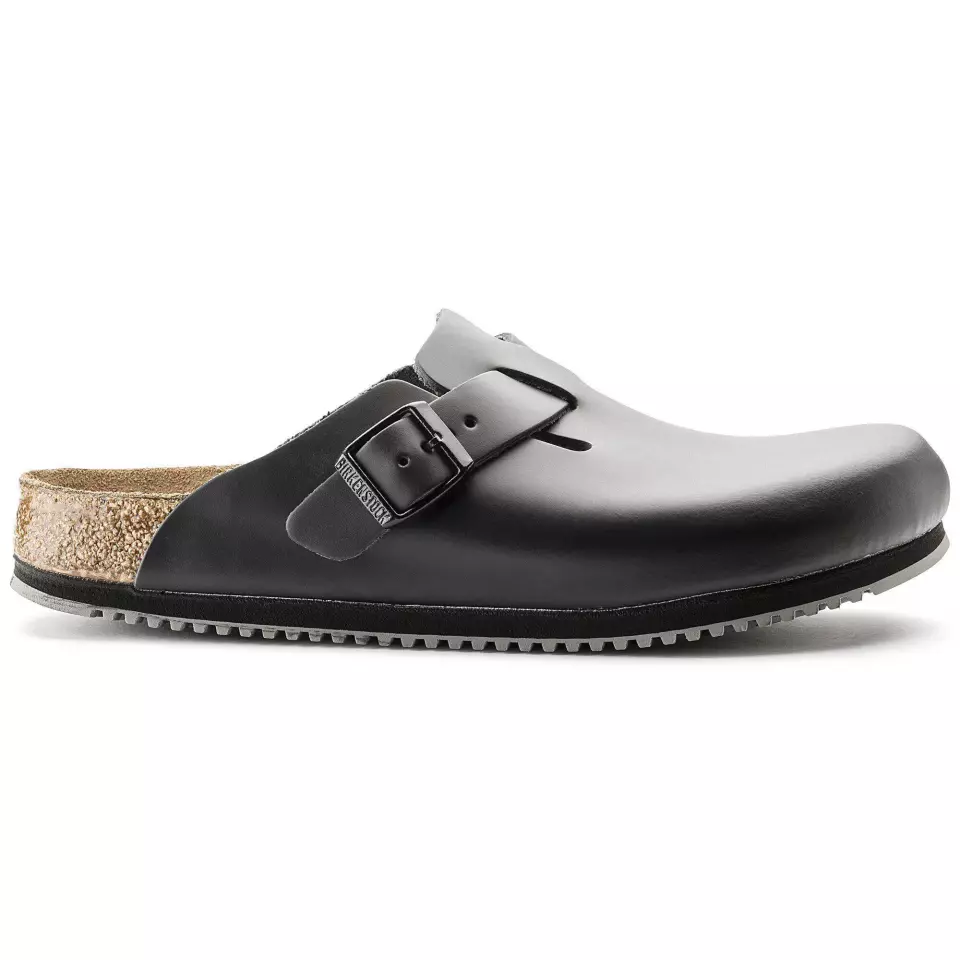 Birkenstock 60196, Boston SL NL Kapeat työsandaalit, musta, image 5, gallery thumbnail