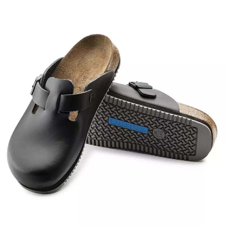 Birkenstock 60196, Boston SL NL Kapeat työsandaalit, musta, image 2, gallery thumbnail