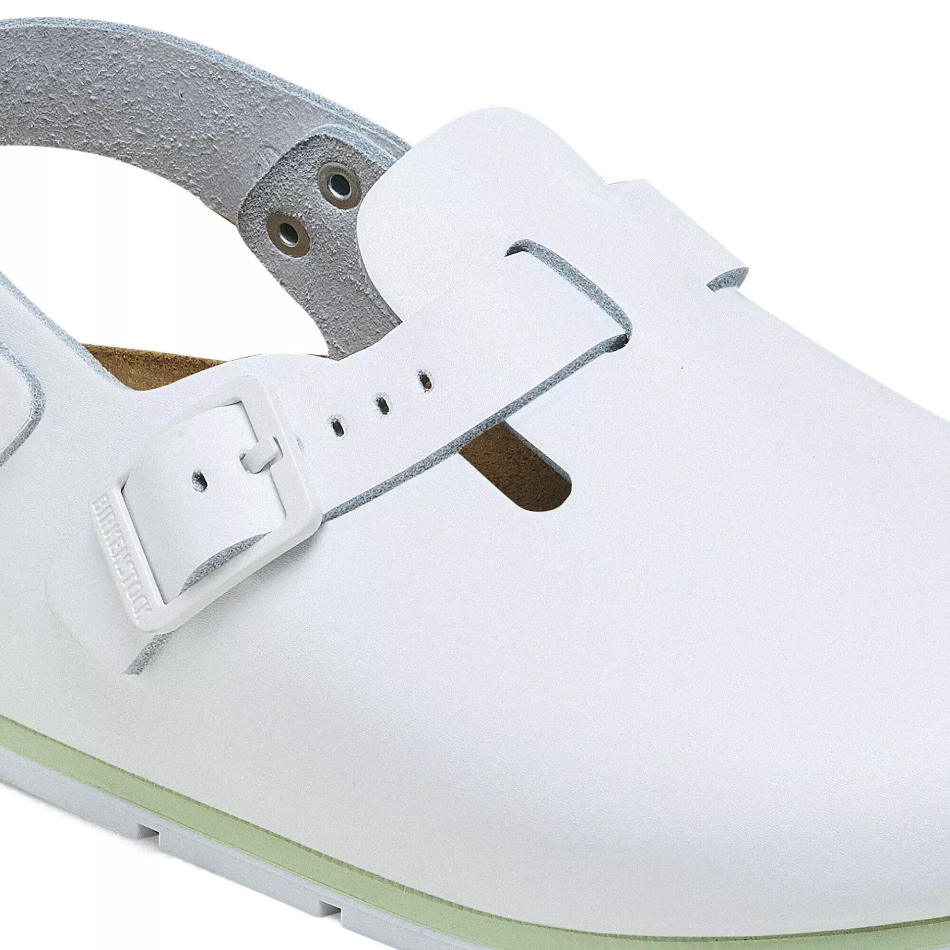 Birkenstock 1025956, Tokio PRO LE Regular Occupational Sandals, White, image 6