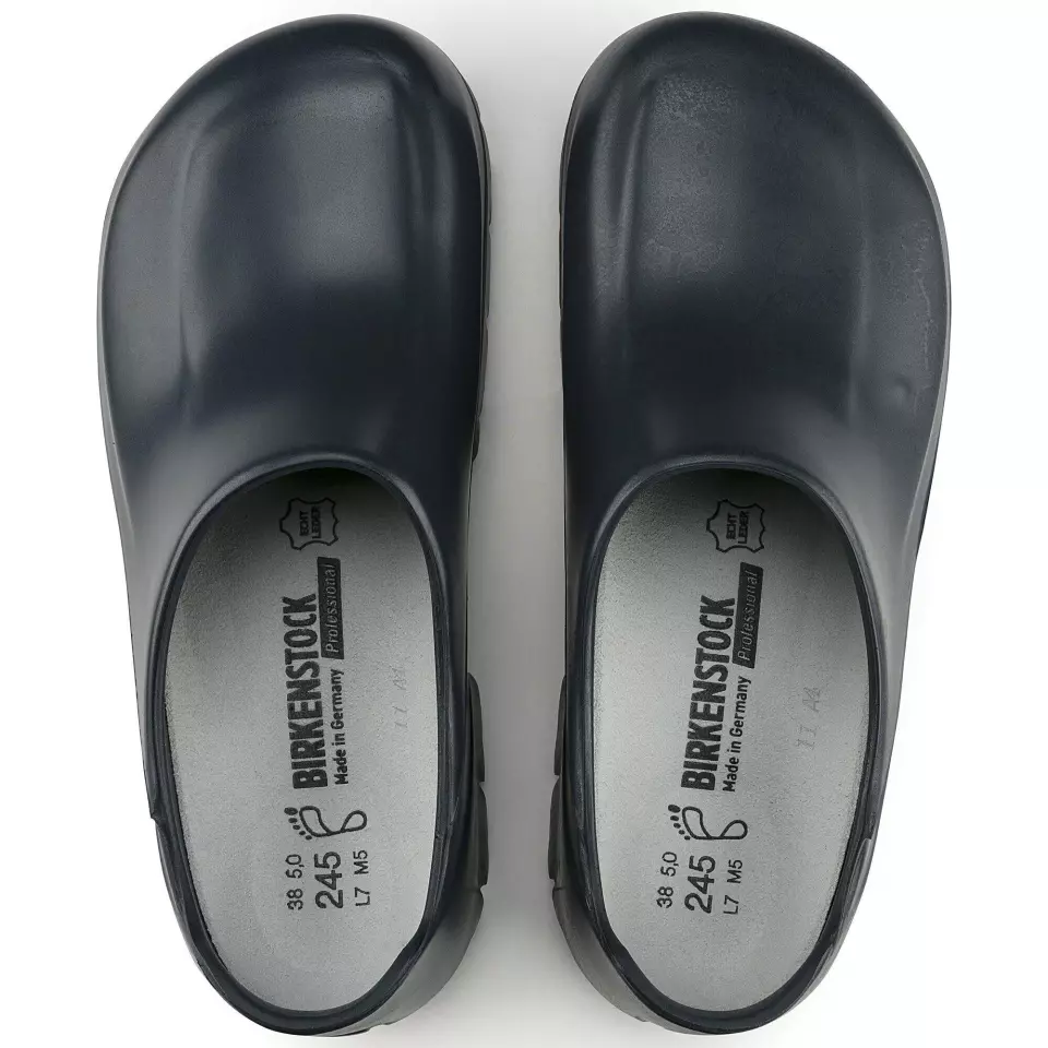 Birkenstock 20252, A 630 Tavalliset ammatti-PU-puukengät turvakärjellä, siniset, image 2, gallery thumbnail