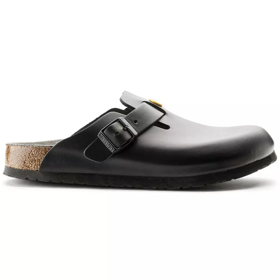 Birkenstock 61368, Boston ESD NL Kapeat työsandaalit, musta, image 5, gallery thumbnail