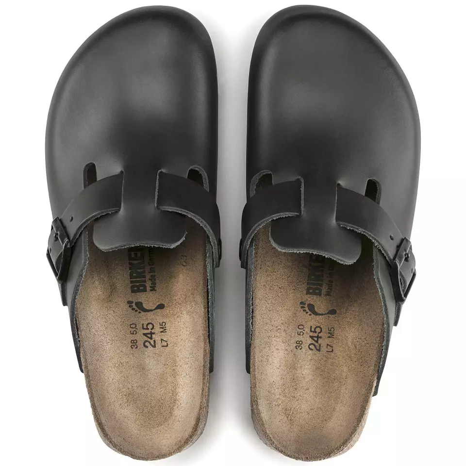 Birkenstock 60196, Boston SL NL Kapeat työsandaalit, musta, image 3, gallery thumbnail