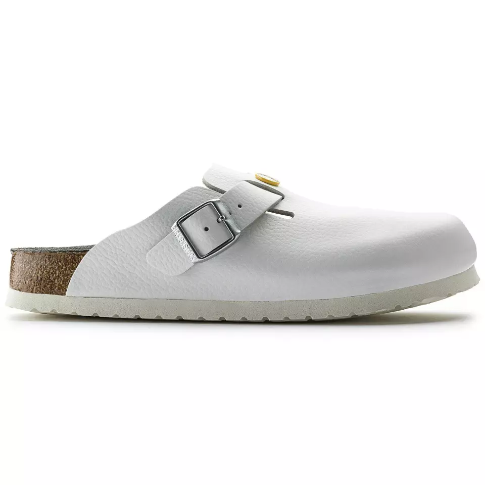 Birkenstock 61378, Boston ESD NL Kapeat työsandaalit, valkoinen, image 7, gallery thumbnail