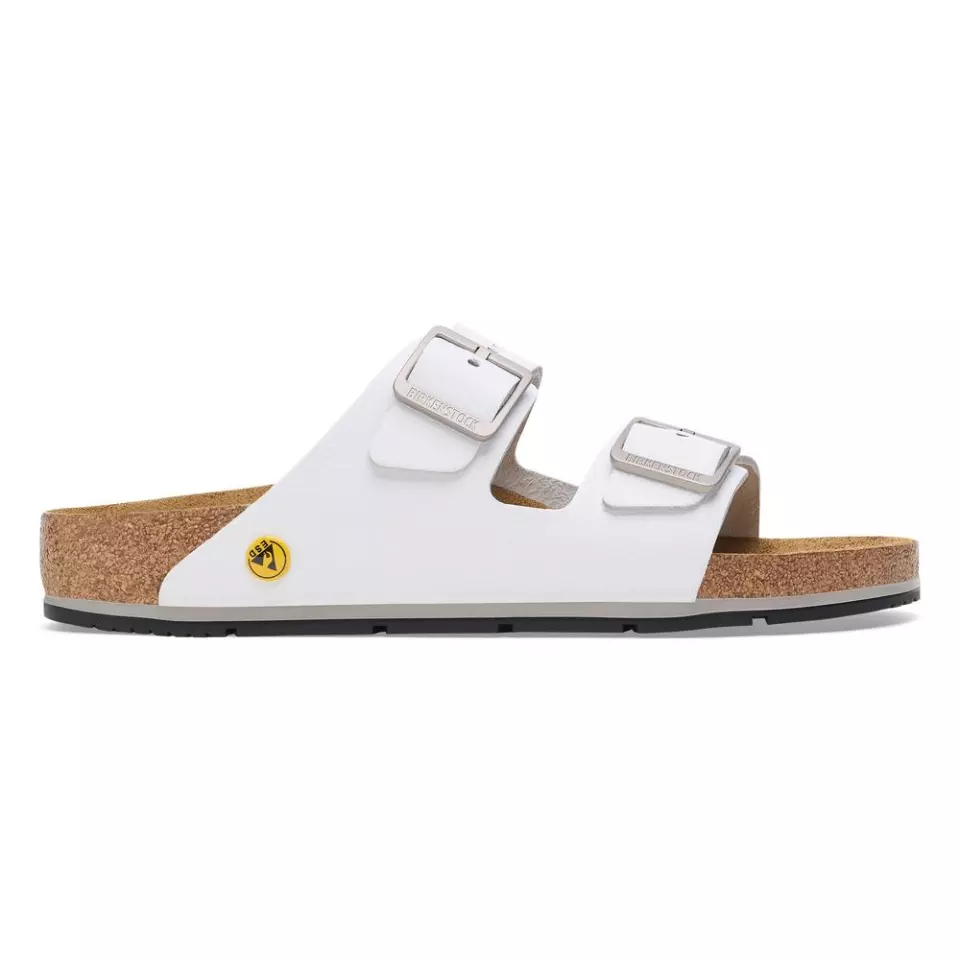 Birkenstock 1028990, Arizona PRO ESD LE Standard yrkessandal, vit, image 2, gallery thumbnail
