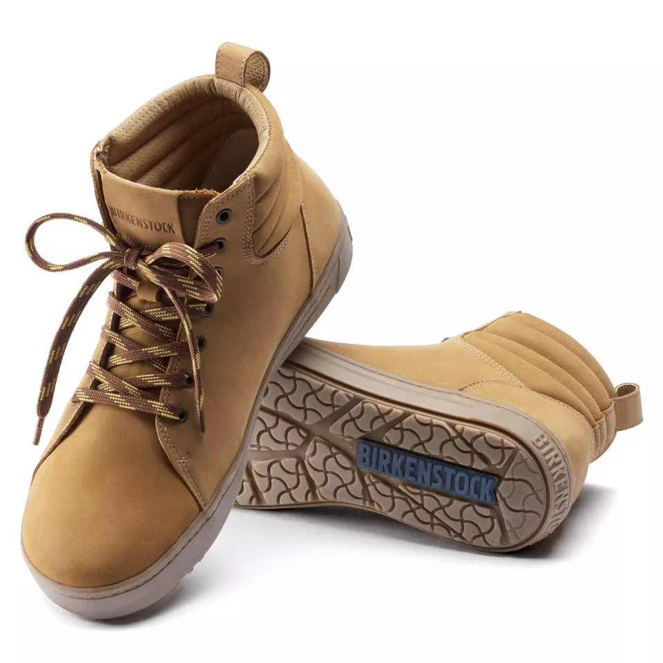 Birkenstock 1020847, QO 700 NL Regular Occupational Shoes, Camel, image 6, gallery thumbnail