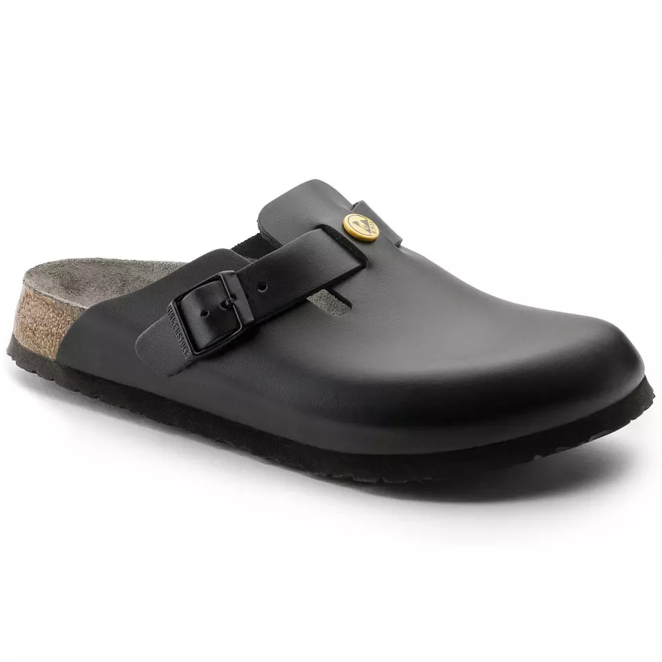 Birkenstock 61368, Boston ESD NL Kapeat työsandaalit, musta, image 1, gallery thumbnail