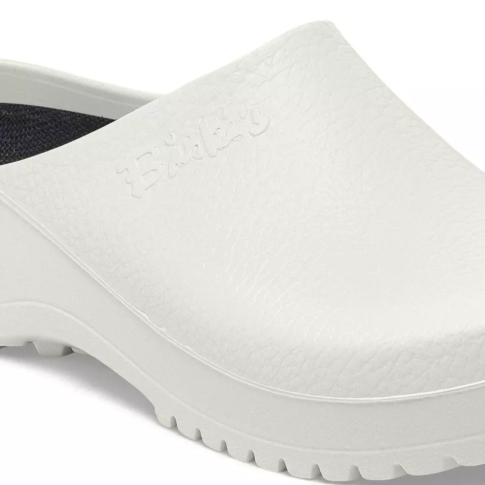 Birkenstock 1027181, Super-Birki Fusion Regular Occupational PU Clogs, White, image 5, gallery thumbnail