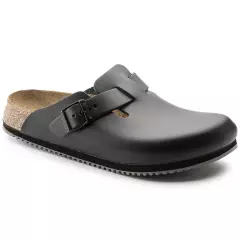 Birkenstock 60196, Boston SL NL Kapeat työsandaalit, musta
