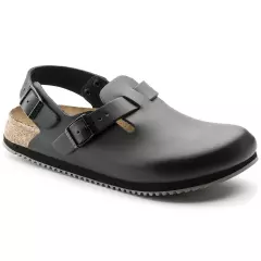 Birkenstock 61196, Tokio SL NL Narrow Occupational Sandals, Black