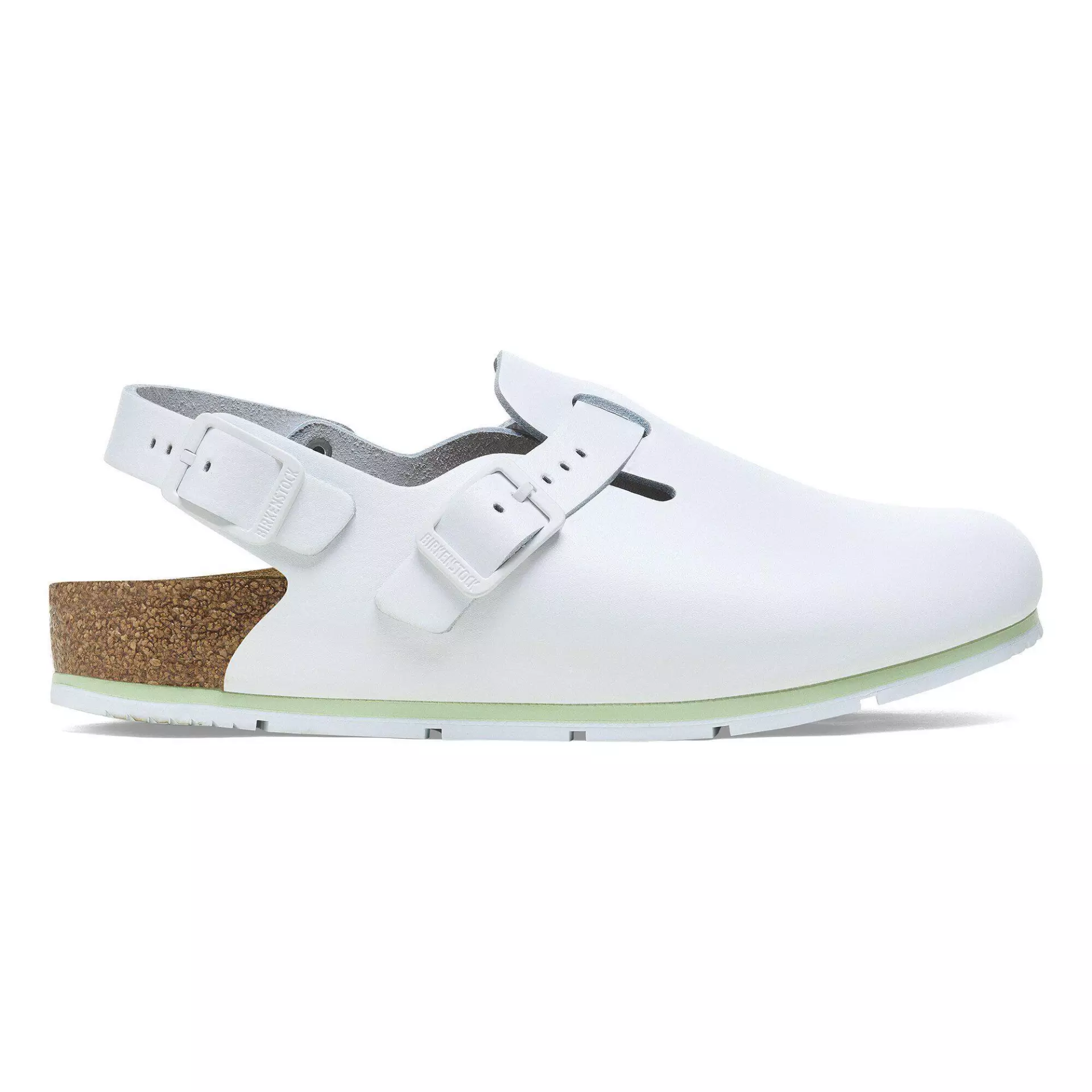 Birkenstock 1025956, Tokio PRO LE Regular Occupational Sandals, White, image 5