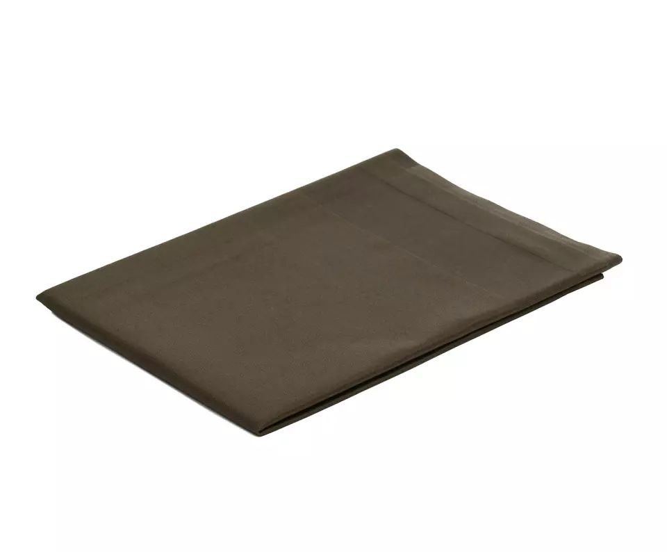 Gözze 3801-72-1322, Toccata Cotton Tablecloth with Atlas Border, 130 x 220 cm, Brown, image 1, gallery thumbnail