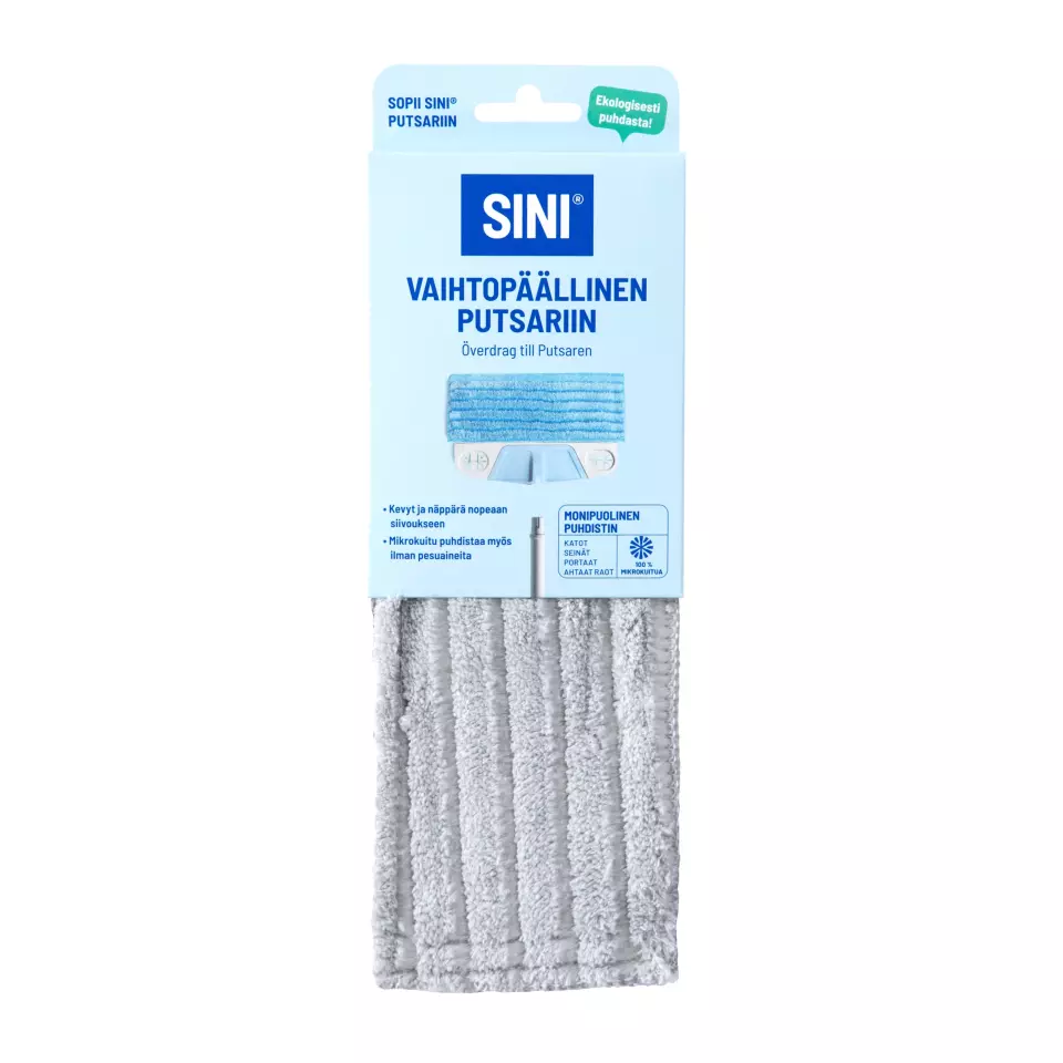 Sini 34513, Vaihtopäällinen putsariin Harmaa, image 1, gallery thumbnail