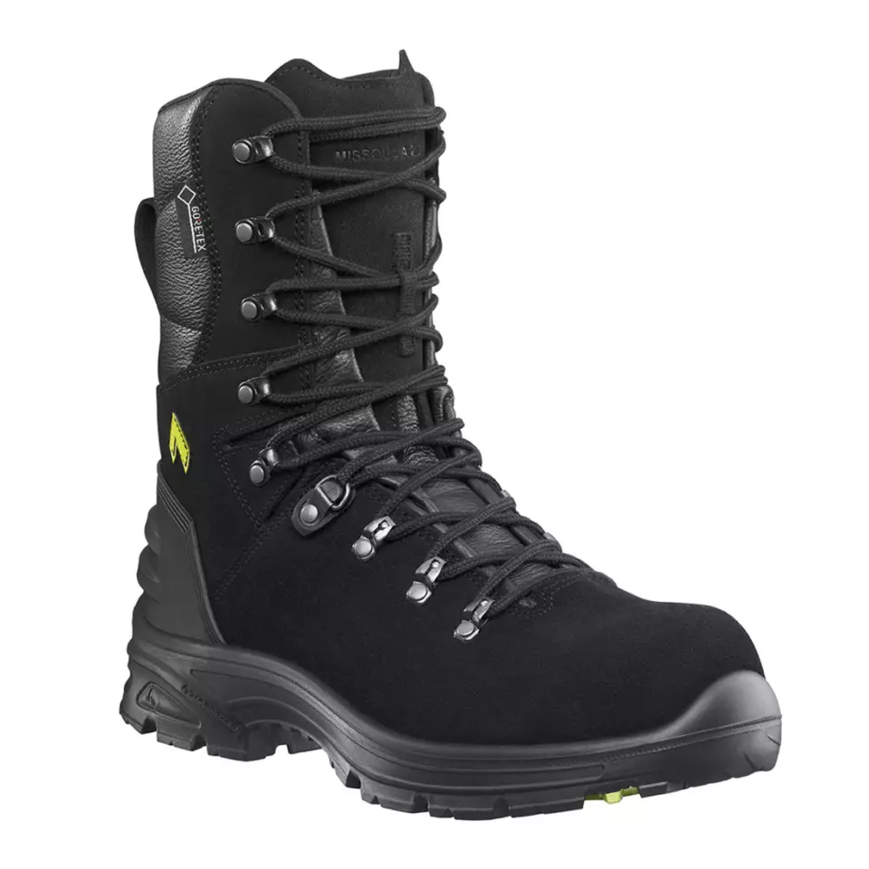 HAIX 7977, Missoula 2.0 Boots, Black/Yellow, image 1, gallery thumbnail