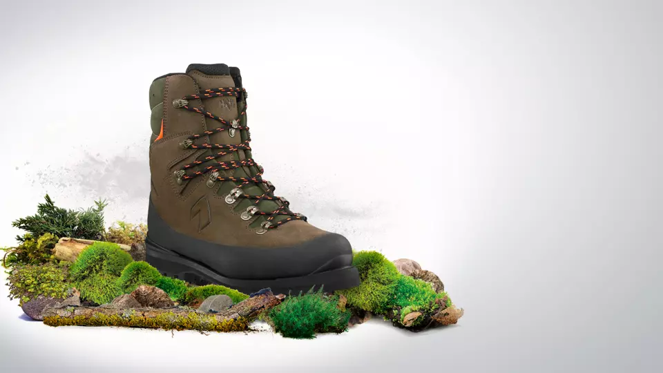 HAIX B2493-B, Nature Two GTX Stiefel, O2, Braun/Grün, image 3, gallery thumbnail