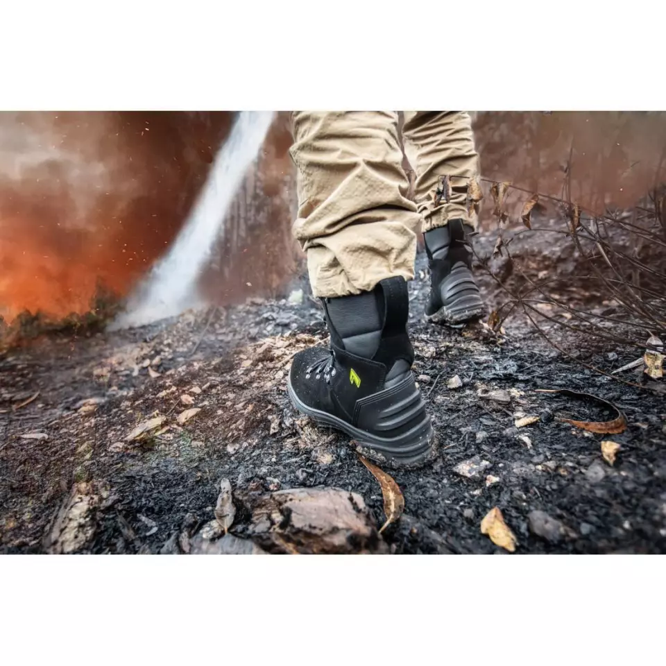 HAIX 7977, Missoula 2.0 Boots, Black/Yellow, image 5, gallery thumbnail