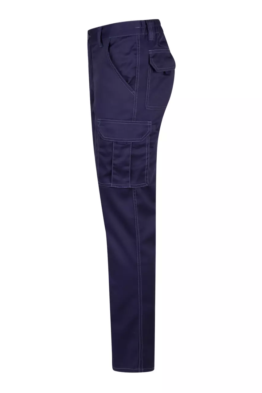 Velilla 103002S-01, Work Trousers, Marine Blue, image 4, gallery thumbnail