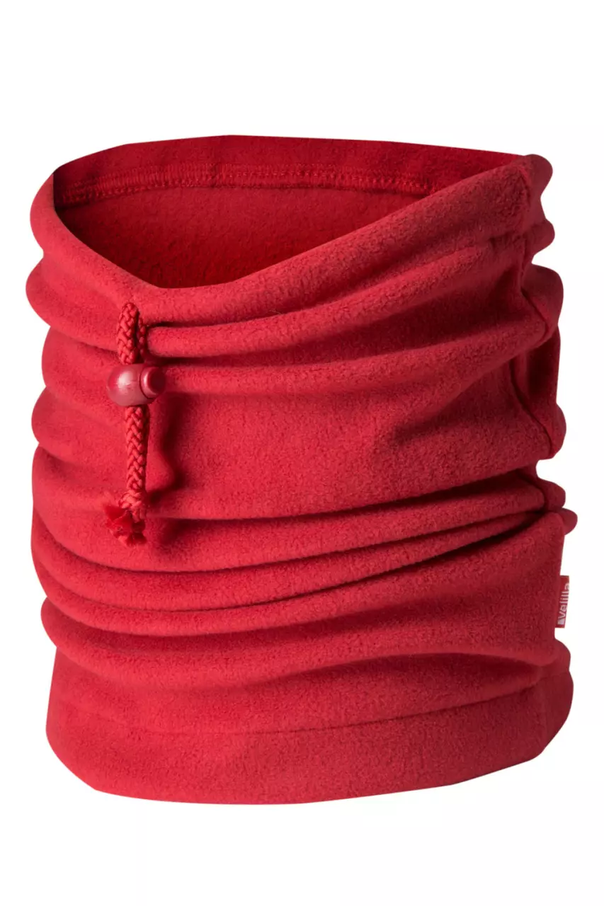Velilla 204002-12, Fleece Neck Warmer, Red, image 1, gallery thumbnail