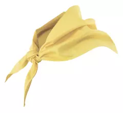 Velilla 404003-43, Chef Bandana, Light Yellow