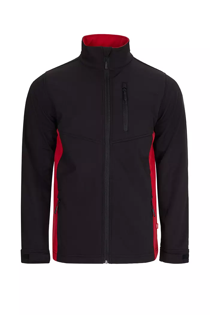 Velilla 106004-00-12, Arbeitsjacke, Schwarz/Rot, image 1, gallery thumbnail