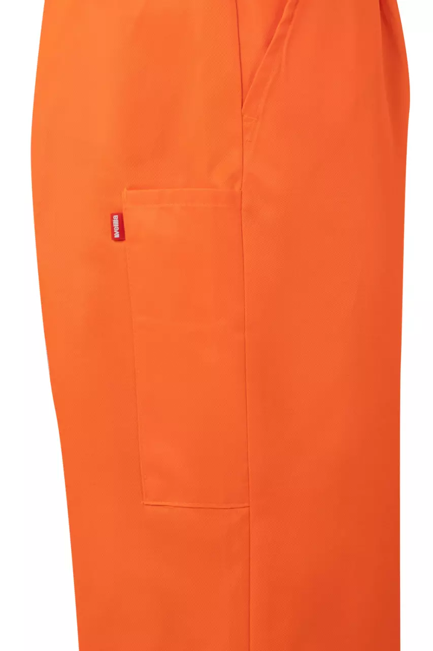 Velilla F160-19, High-Vis Trousers, Hi-Vis Orange, image 3, gallery thumbnail