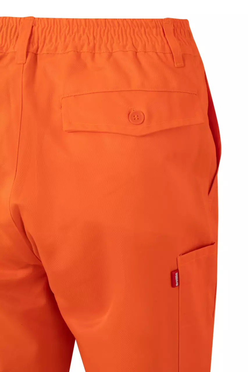 Velilla F160-19, High-Vis Trousers, Hi-Vis Orange, image 4, gallery thumbnail