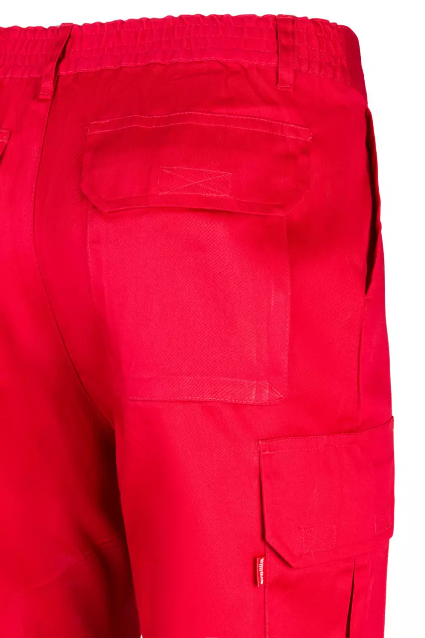 Velilla 345-12, Work Trousers, Red, image 3, gallery thumbnail
