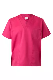  589-23, Velilla Work Tunic, Fuchsia