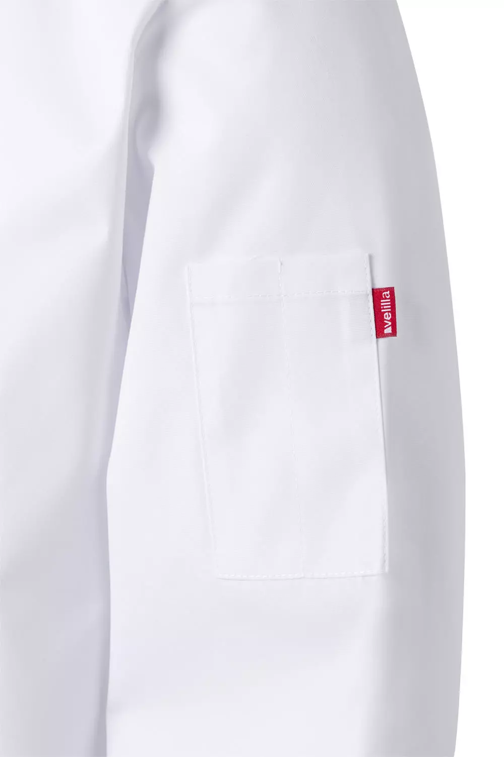 Velilla 405206-07, Long Sleeved Chef Jacket, White, image 4