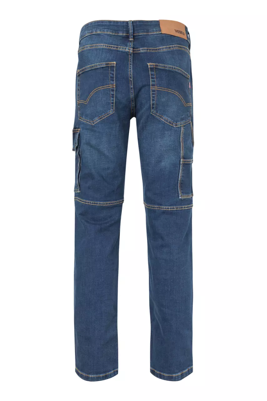 Velilla 103028S-63, Työfarkut, sininen denim, image 7, gallery thumbnail