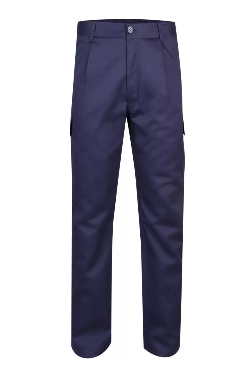 Velilla 398-01, Work Trousers, Marine Blue, image 1, gallery thumbnail