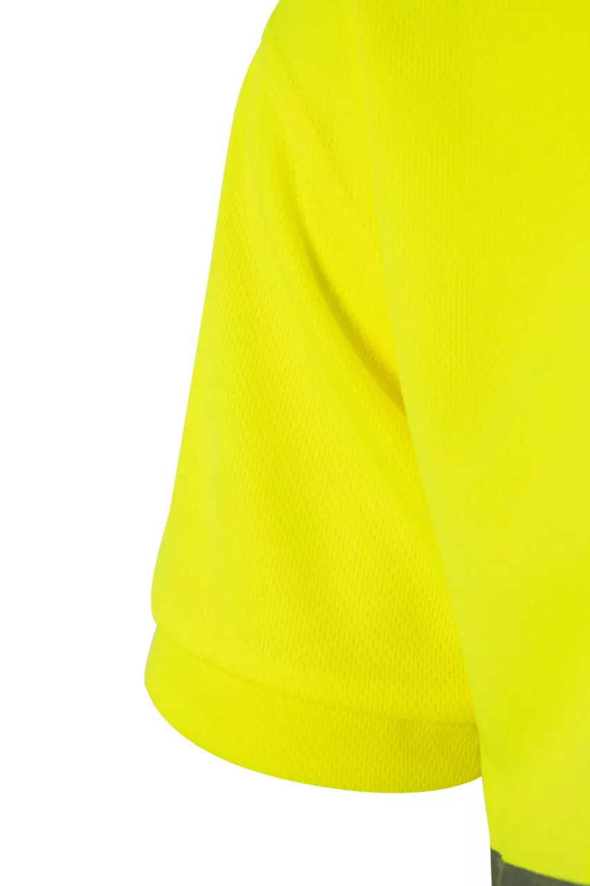 Velilla 172-20-1, High-Vis Polo Shirt, Hi-Vis Yellow, image 4, gallery thumbnail