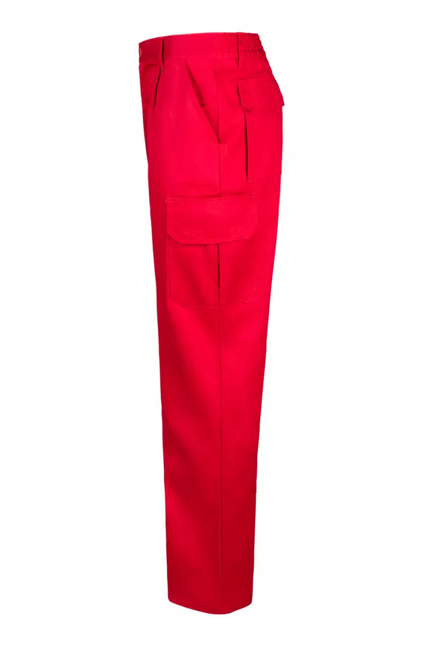 Velilla 345-12, Work Trousers, Red, image 5, gallery thumbnail