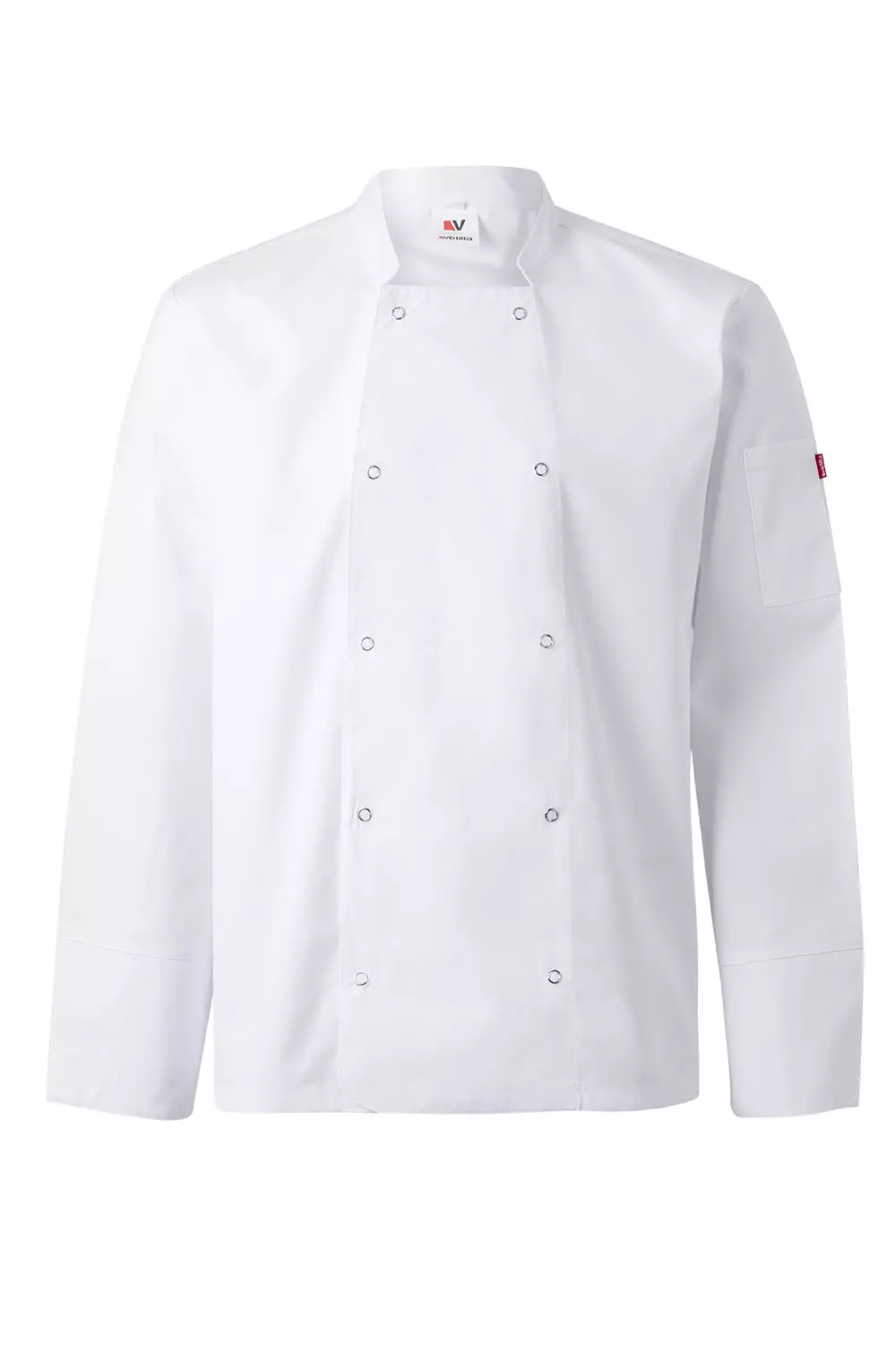 Velilla 405206-07, Long Sleeved Chef Jacket, White, image 1
