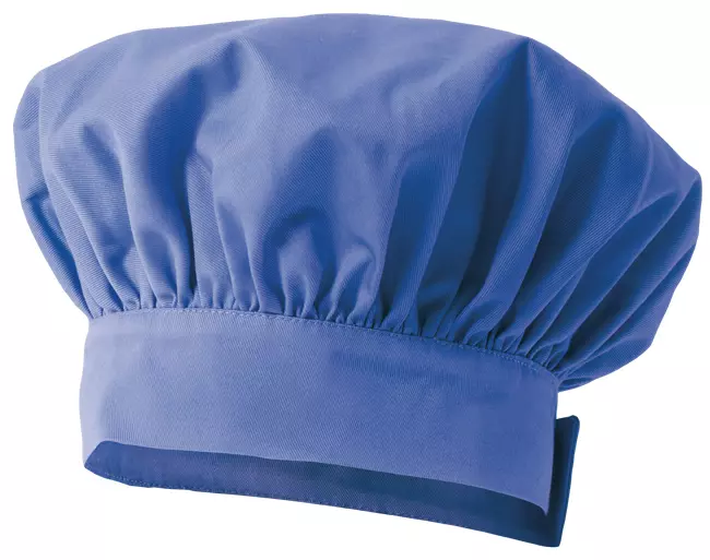 Velilla 404001-62, Chef Hat, Ultramarine Blue, image 1, gallery thumbnail