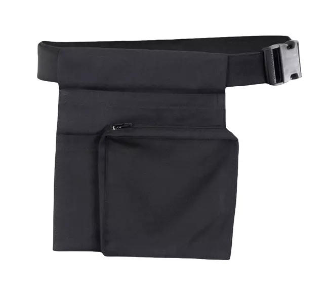 Velilla MERLOT-00, Waiter Pouch, Black, image 1, gallery thumbnail