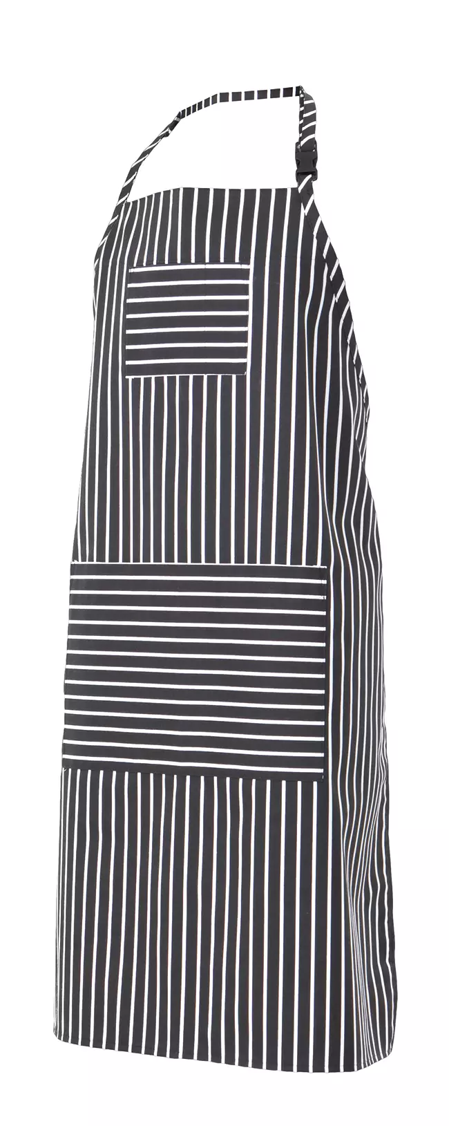 Velilla PIMENTON-50, Work Apron, Black Stripes, image 1, gallery thumbnail
