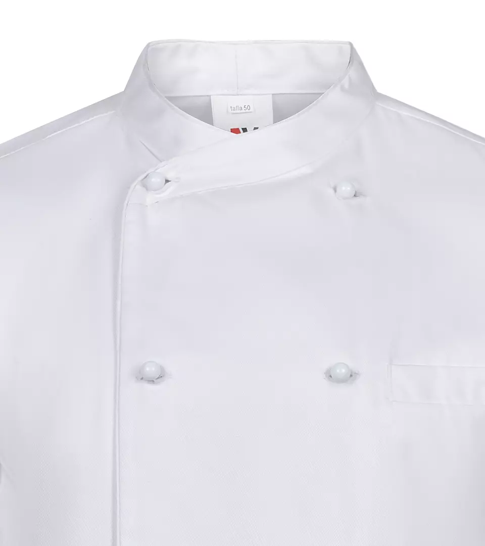 Velilla ENELDO-07, Chef Jacket, White, image 3, gallery thumbnail